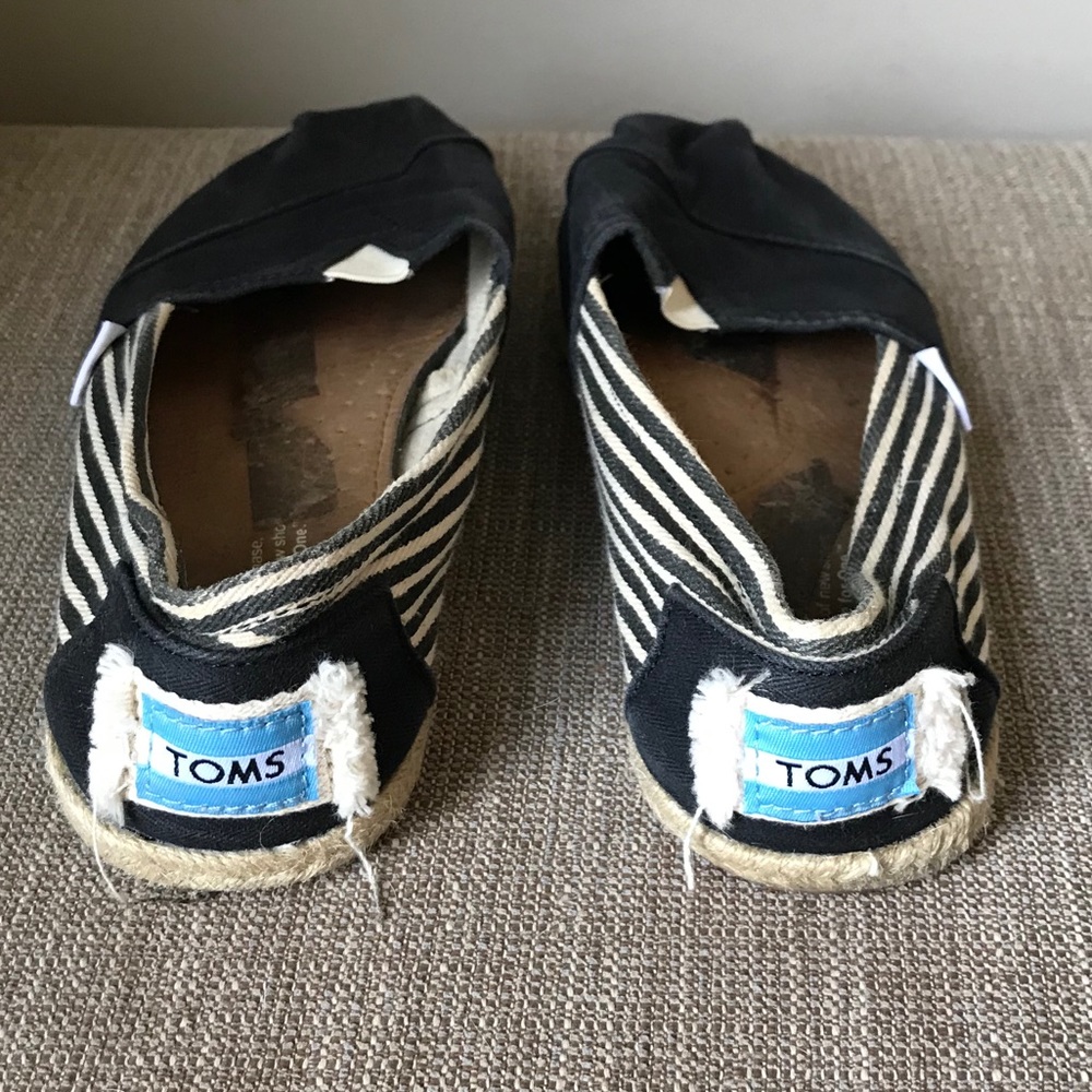 Toms Classic Striped Slip On